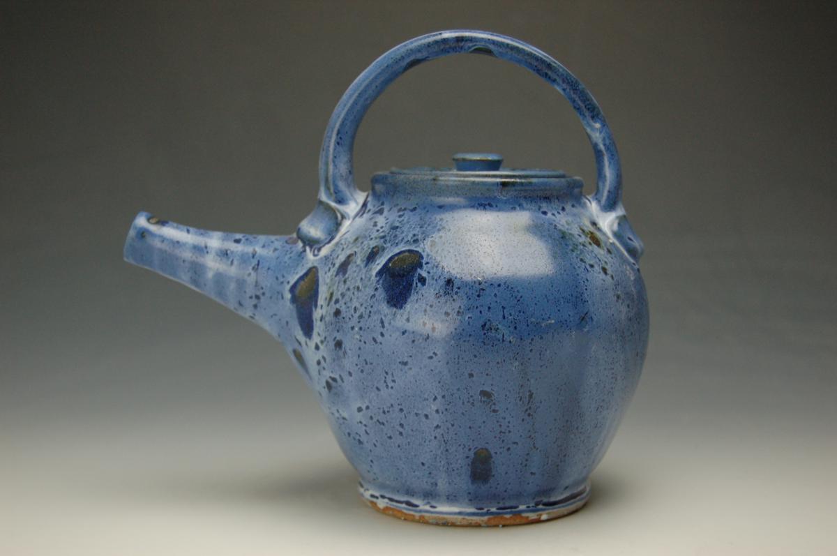 Blue-Split Teapot