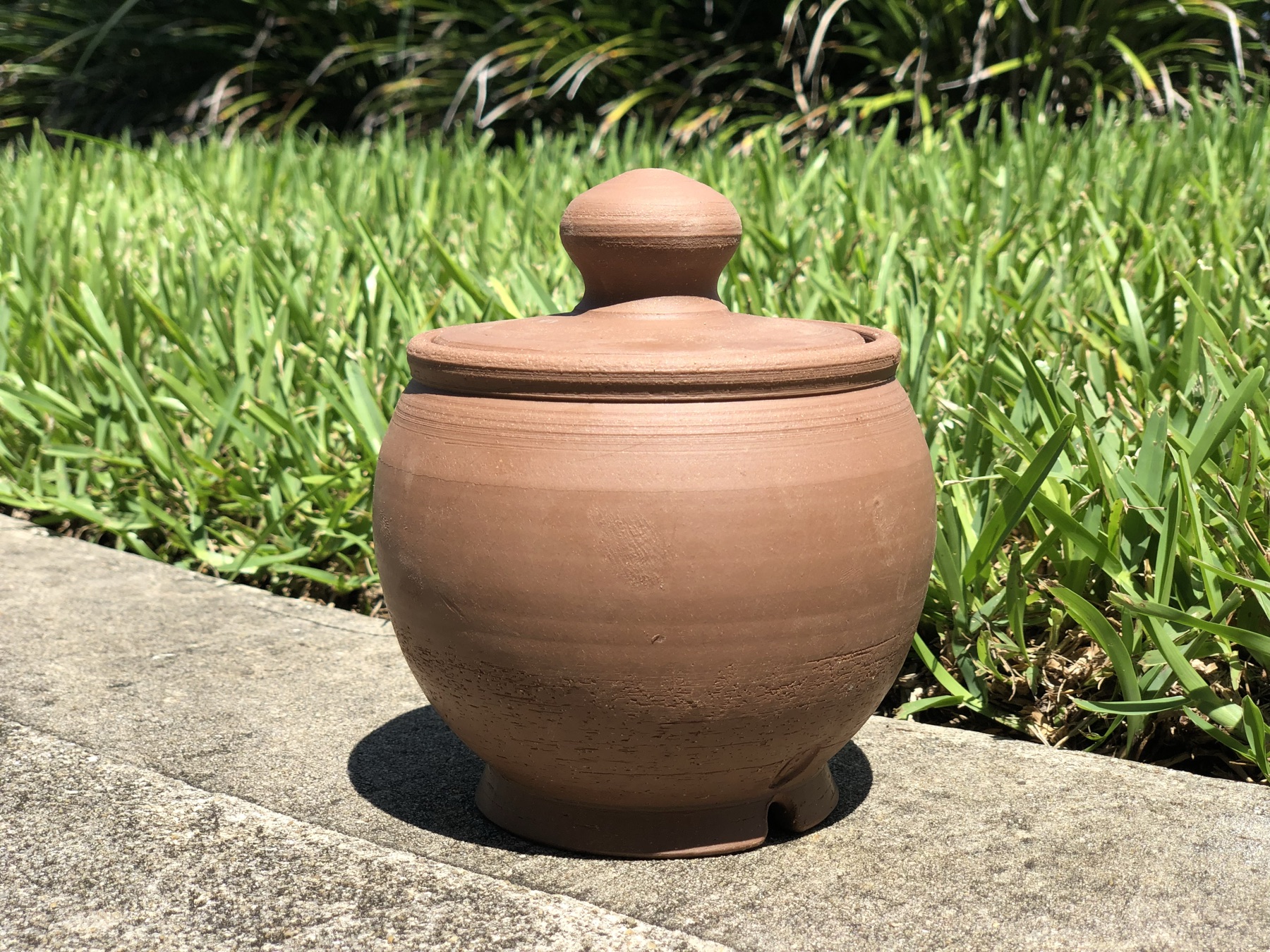 In-progress photo 23: making pottery