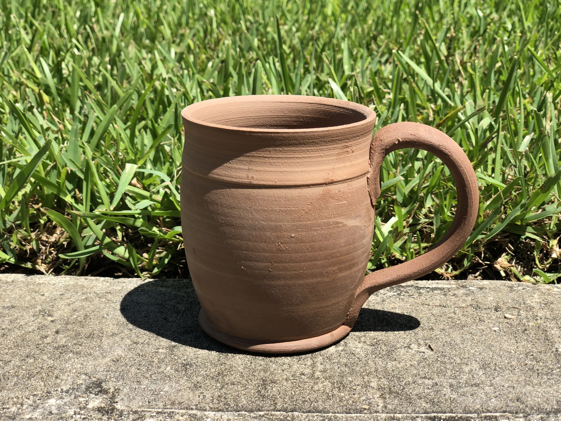 In-progress photo 24: making pottery