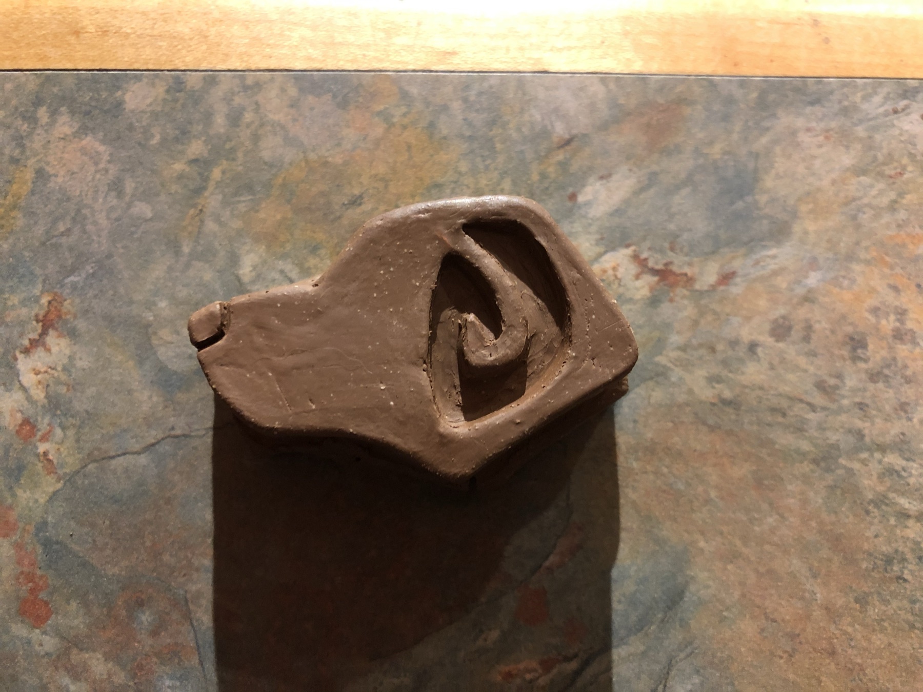 In-progress photo 17: making pottery