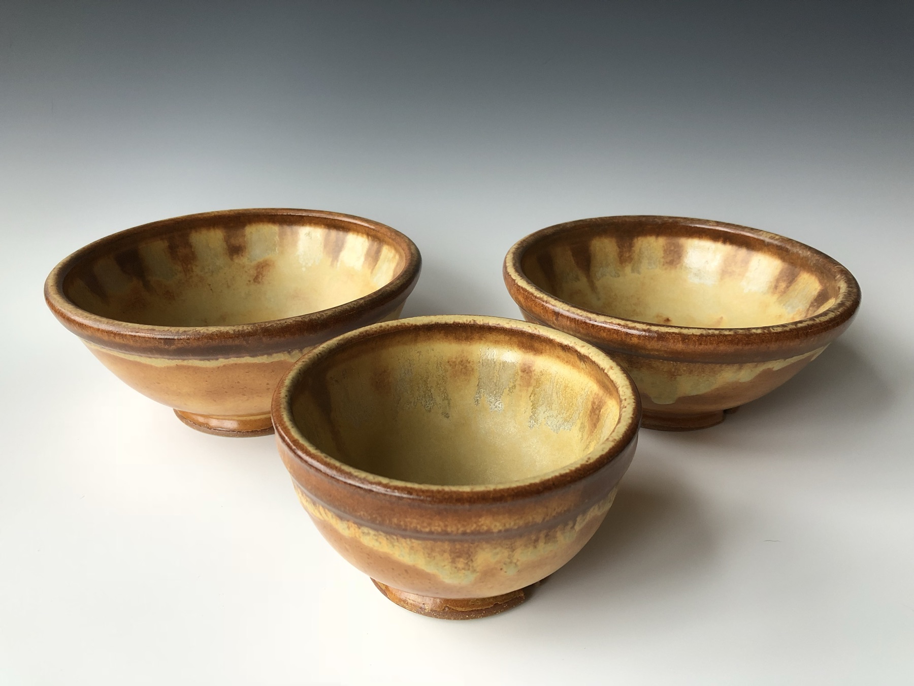 Set of bowls, glaze SH-172 / SH-088 (photo 2 of 2)