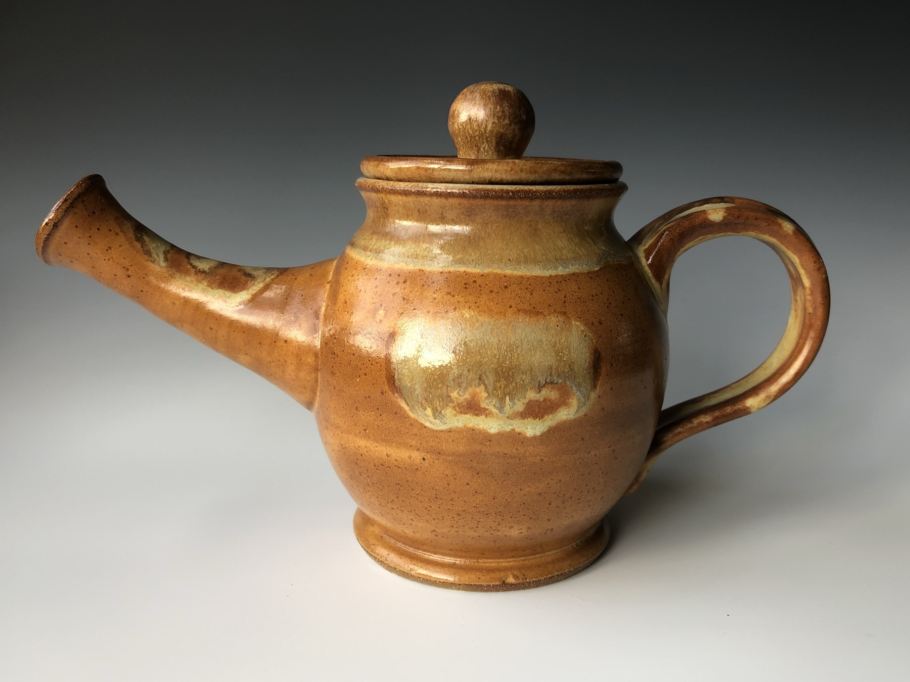 Amber teapot
